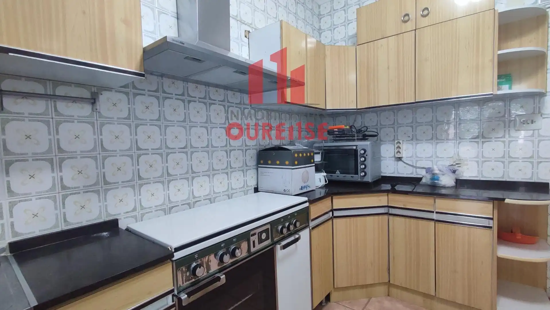 Kitchen of Flat for sale in Ourense Capital   with Heating, Storage room and Balcony