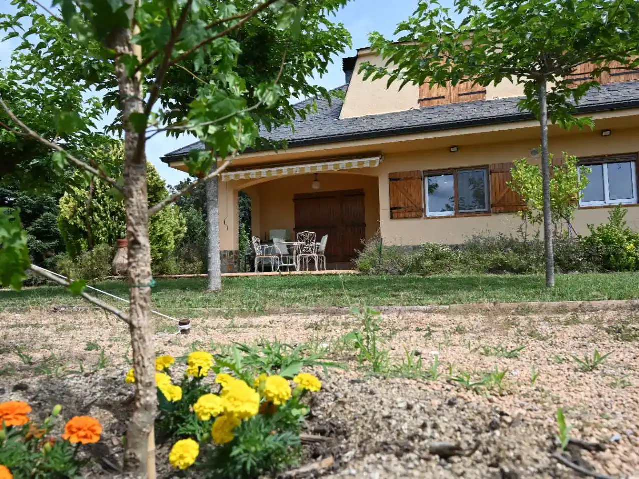 Jardí de Casa o xalet en venda en Sant Antoni de Vilamajor amb Aire condicionat i Balcó