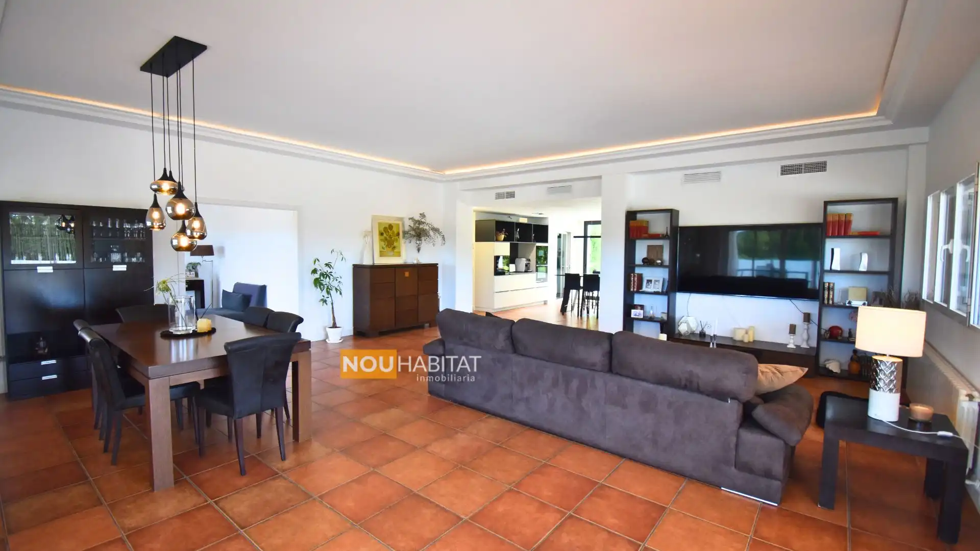 Sala de estar de Casa o chalet en venta en Turís con Aire acondicionado, Calefacción y Jardín privado
