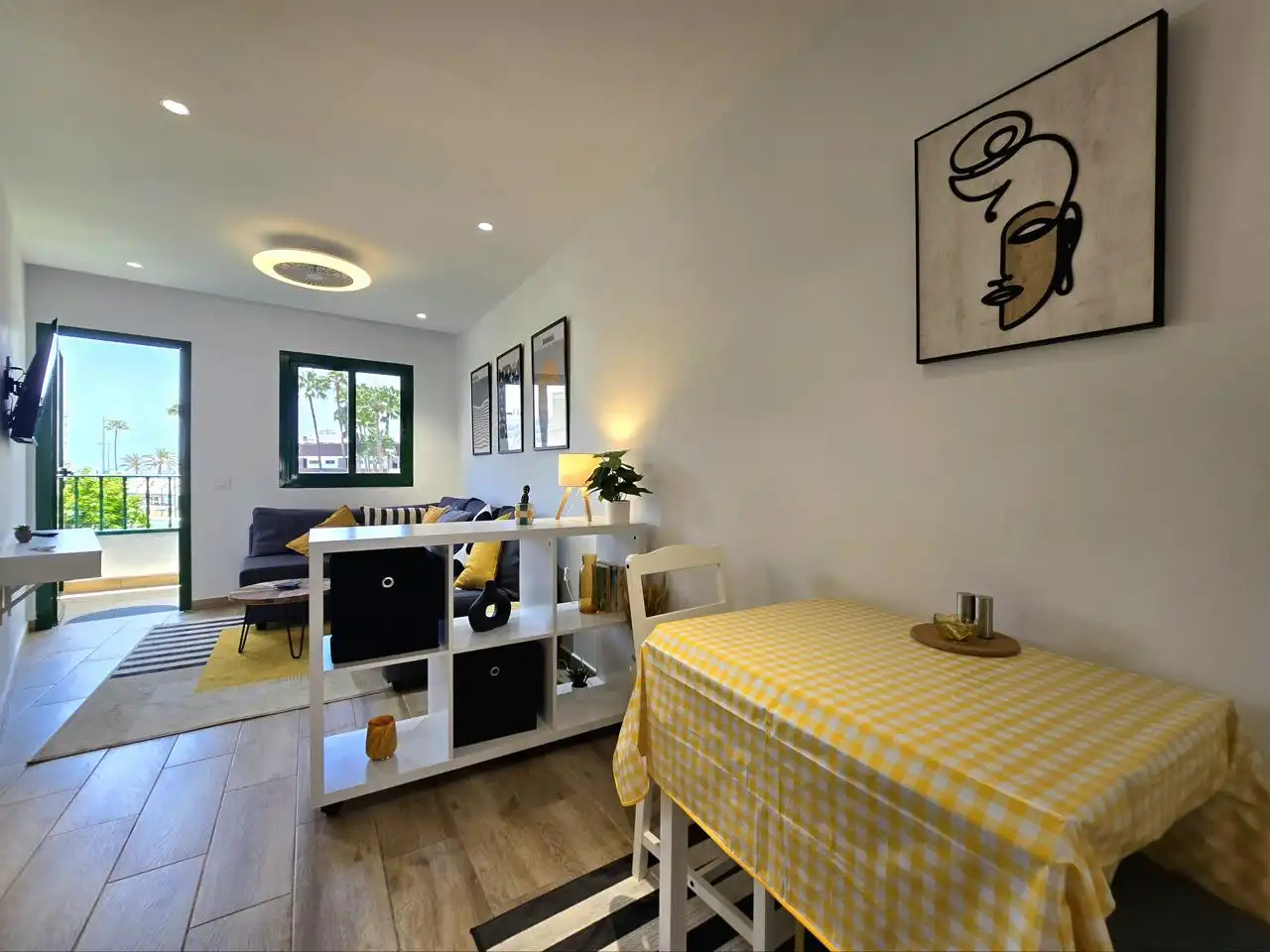 Esszimmer von Wohnungen zur Miete in San Bartolomé de Tirajana mit Terrasse, Möbliert und Balkon