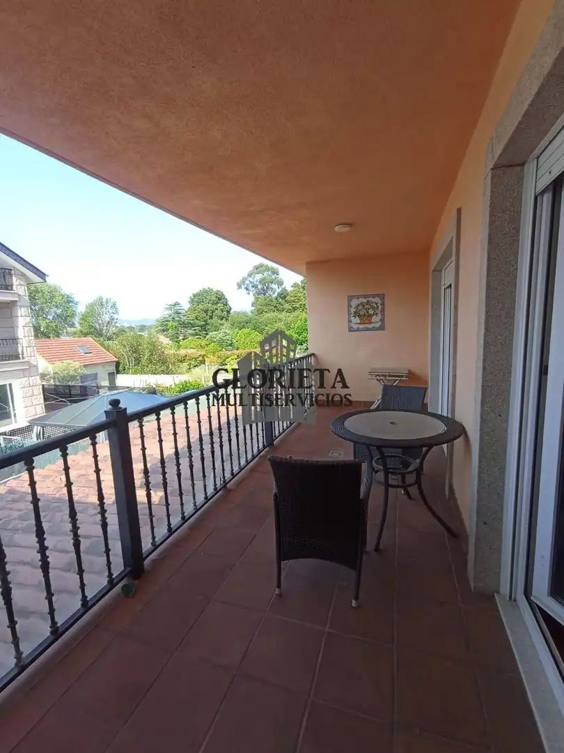 Terraza de Casa adosada en venta en Baiona con Calefacción, Parquet y Terraza