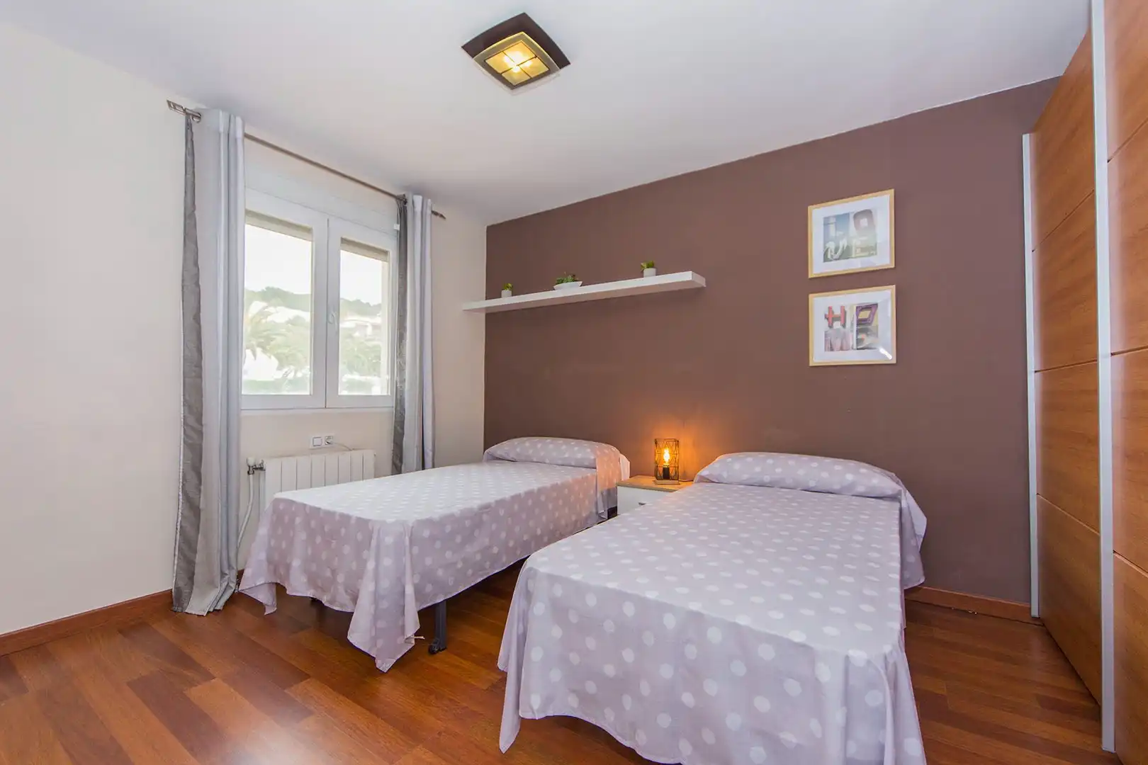 Bedroom of Houses for sale in Calpe / Calp  with Air Conditioner, Heating and Private garden