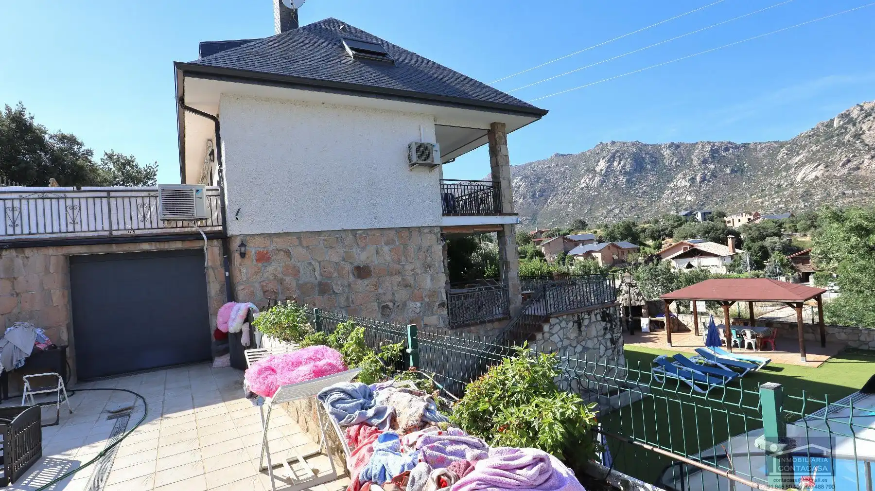 Terraza de Casa o chalet en venta en El Boalo - Cerceda – Mataelpino con Aire acondicionado, Calefacción y Terraza