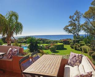 Garden of Apartment for sale in Marbella  with Air Conditioner, Terrace and Swimming Pool