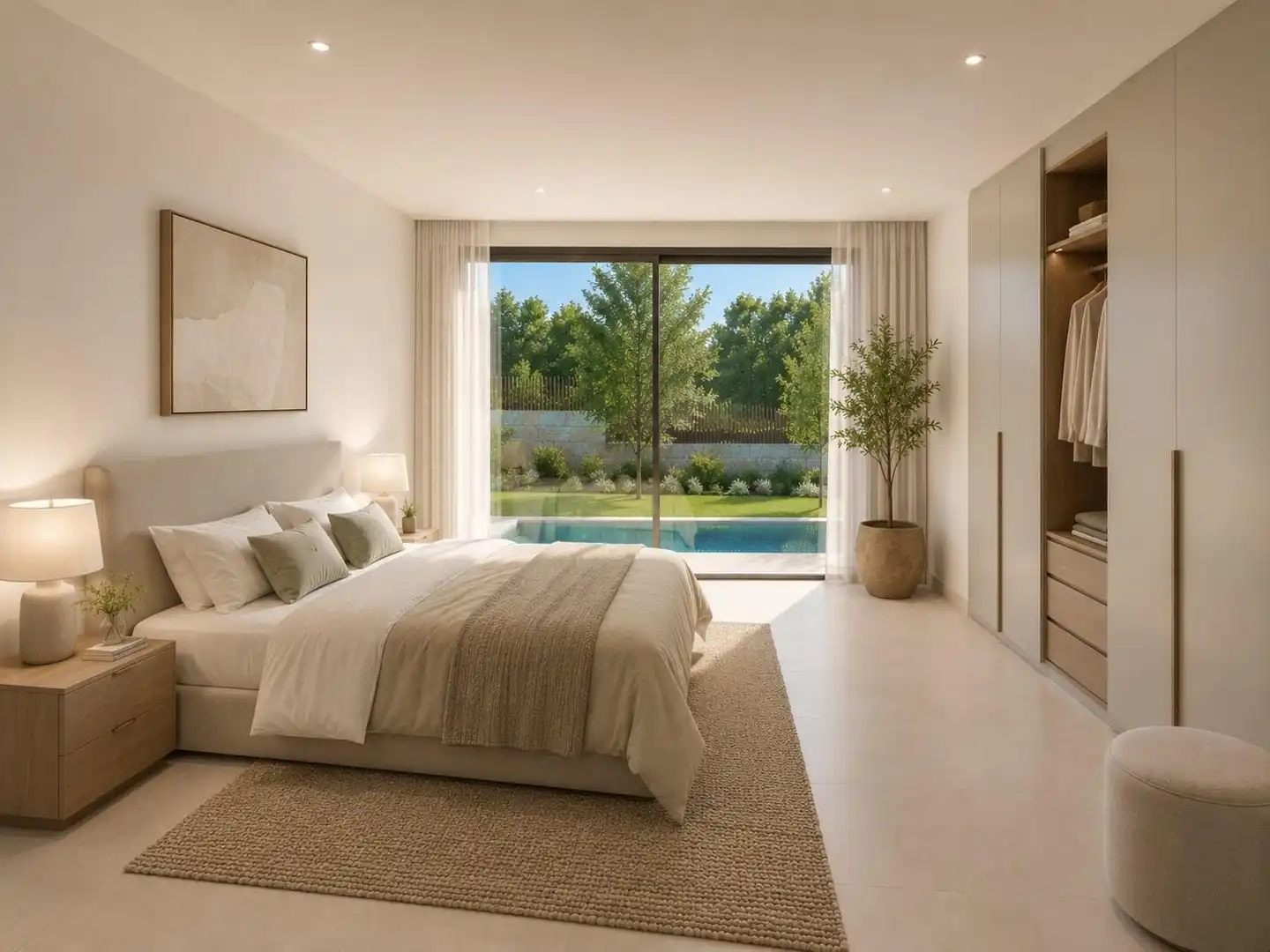 Habitación de Casa o chalet en venta en Vigo  con Calefacción, Jardín privado y Piscina