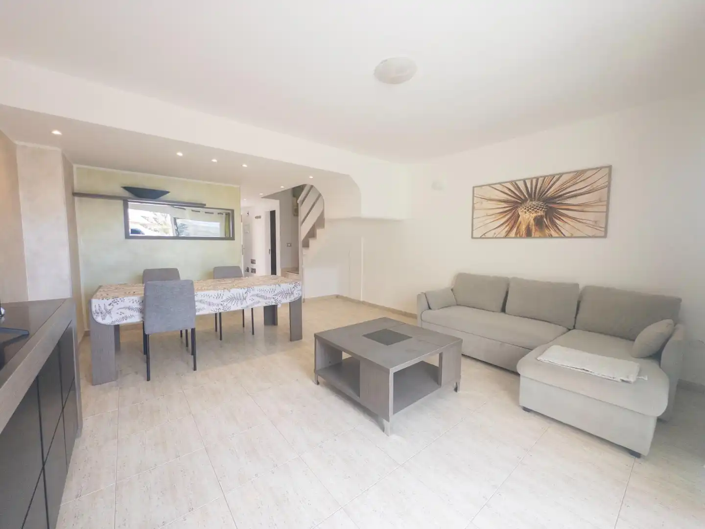 Sala de estar de Dúplex en venta en Adeje con Aire acondicionado, Jardín privado y Terraza