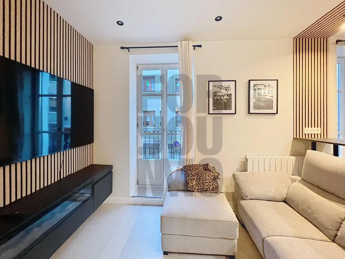 Living room of Apartments for sale in Irun   with Heating, Parquet flooring and Furnished