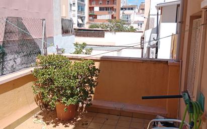 Terrasse von Wohnung zum verkauf in Mataró mit Klimaanlage, Terrasse und Balkon