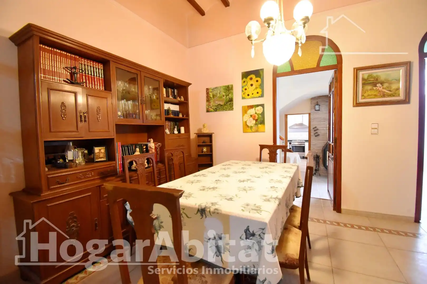 Comedor de Casa o chalet en venta en Benirredrà con Aire acondicionado, Terraza y Trastero
