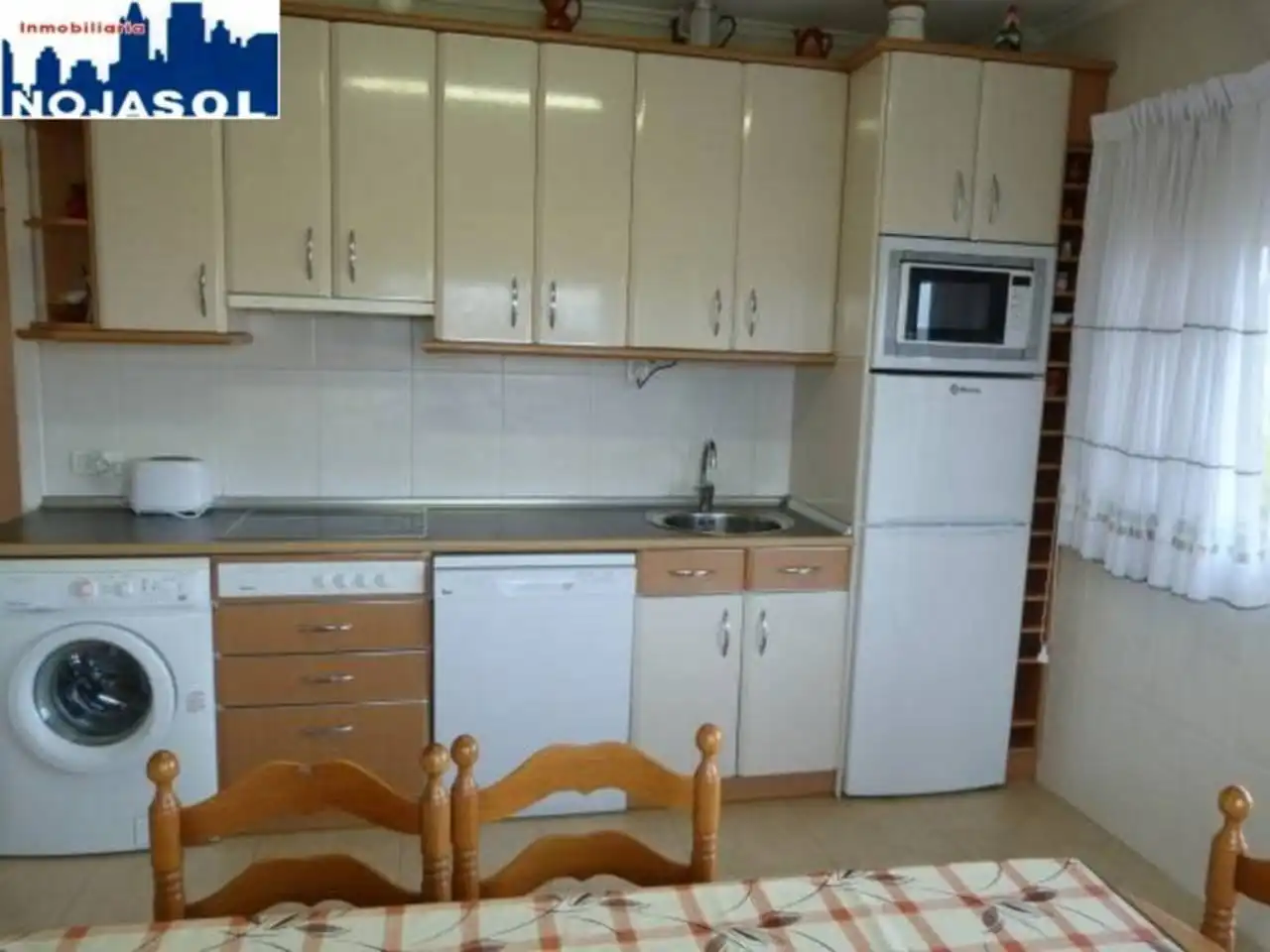 Kitchen of Flat for rent in Noja  with Heating, Terrace and Furnished