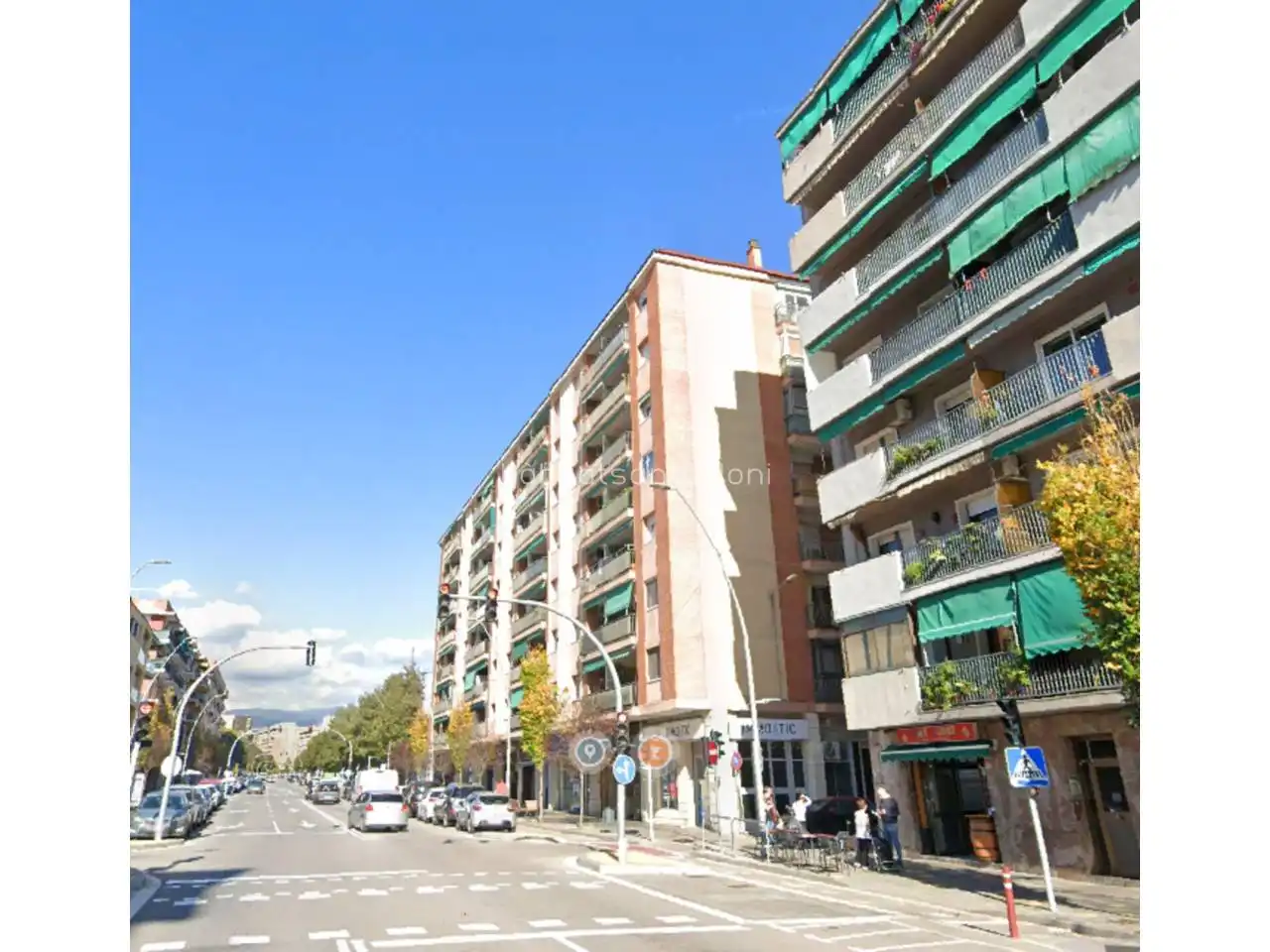 Vista exterior de Pis en venda en Granollers amb Balcó