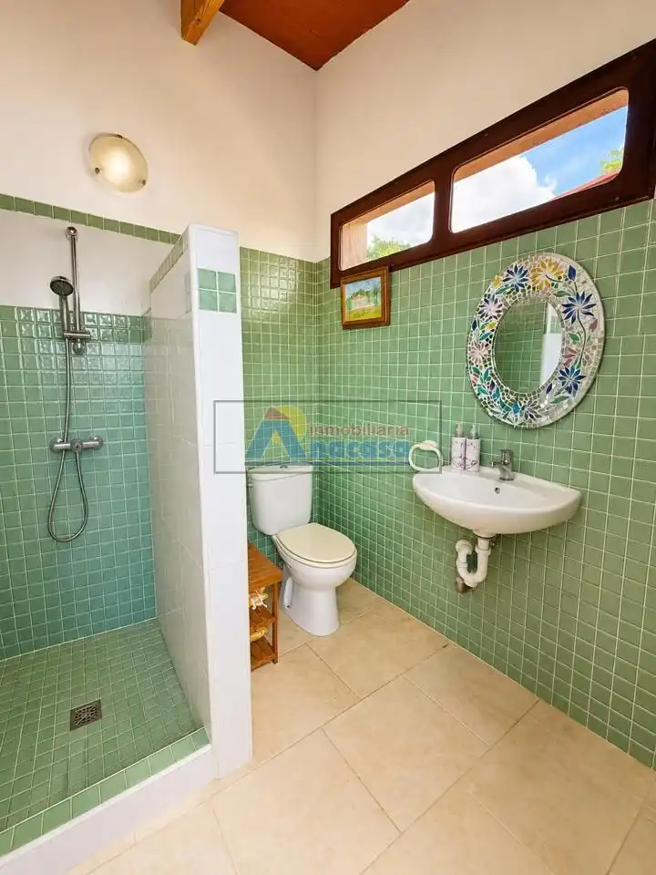 Baño de Casa o chalet en venta en Vilallonga / Villalonga con Aire acondicionado, Calefacción y Jardín privado