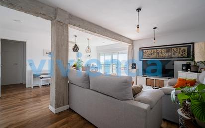 Sala d'estar de Pis en venda en  Madrid Capital amb Aire condicionat i Calefacció