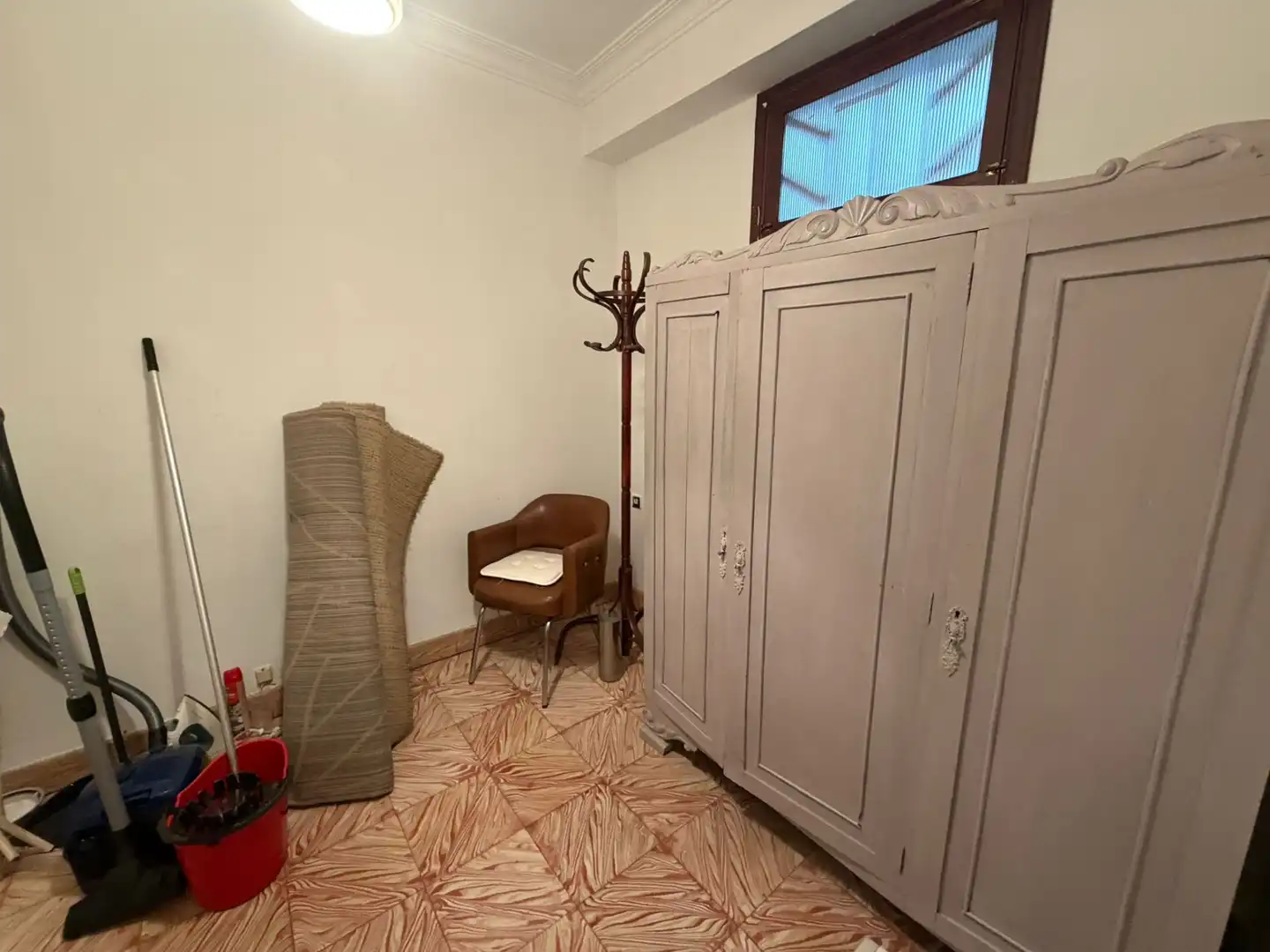 Bedroom of Flat for rent in Ferrol  with Heating, Furnished and Washing machine