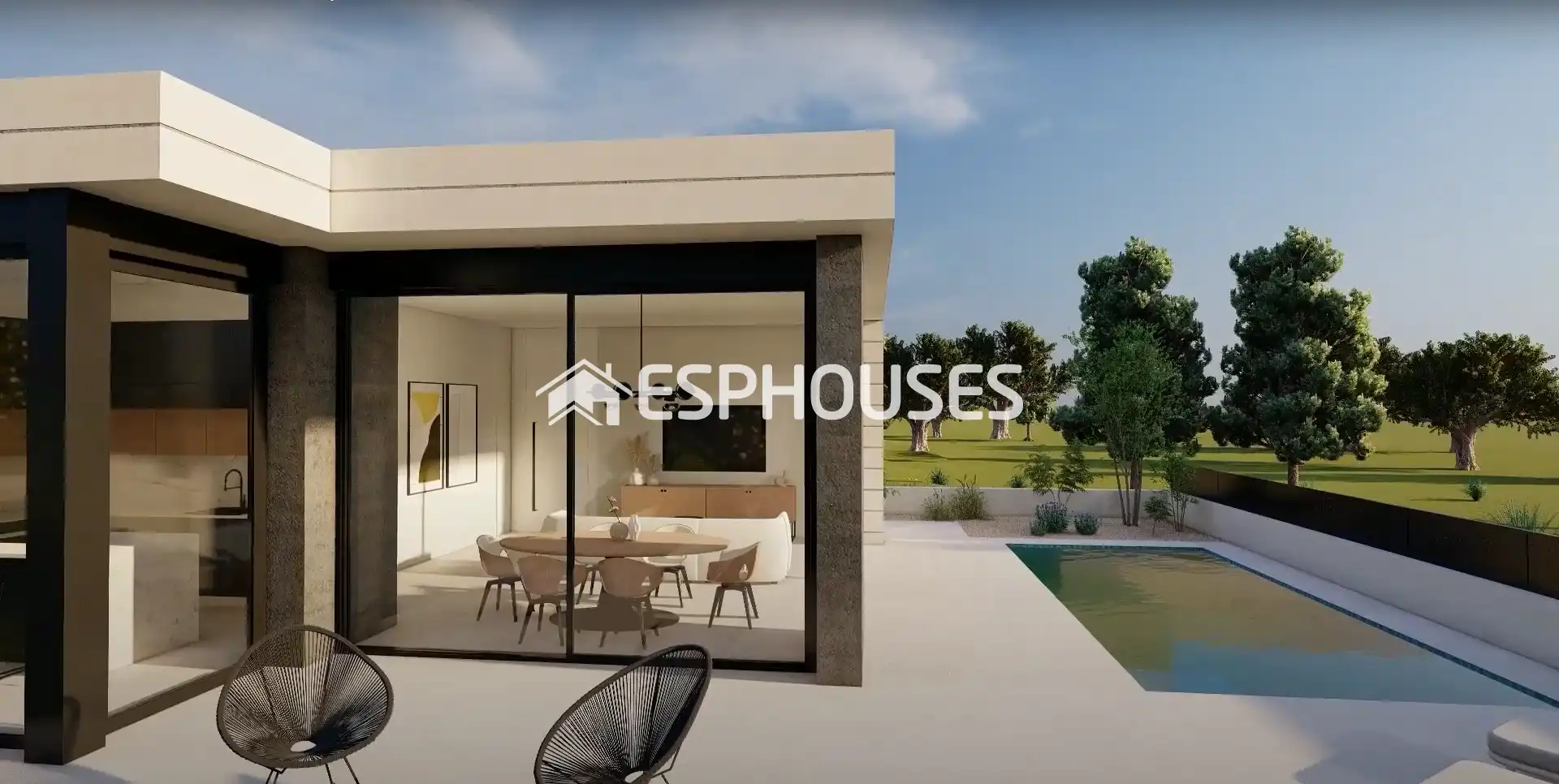 Chalet con terraza en venta en El Pinar de Campoverde, imagen 5