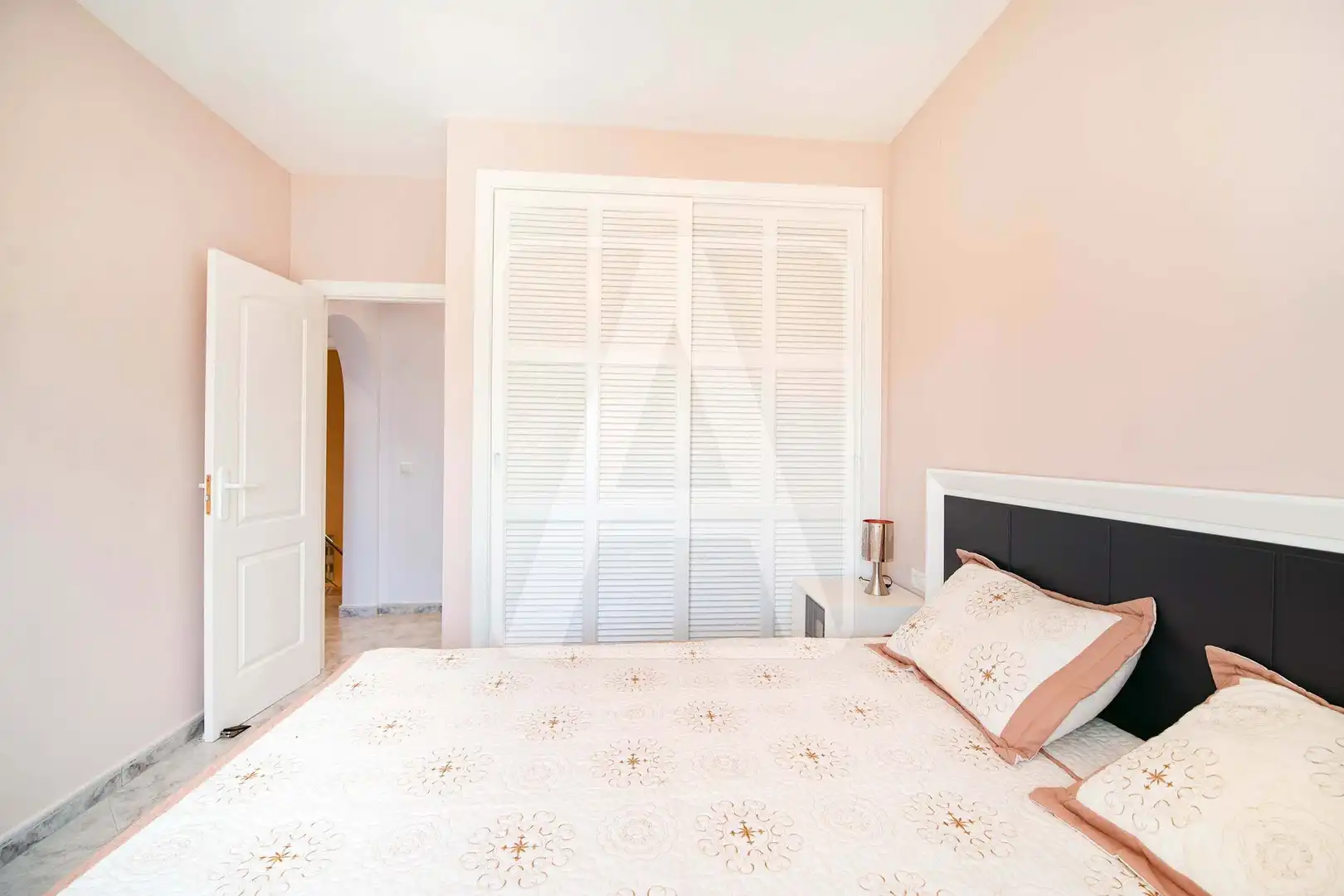 Bedroom of Houses for sale in Calpe / Calp  with Air Conditioner, Private garden and Terrace