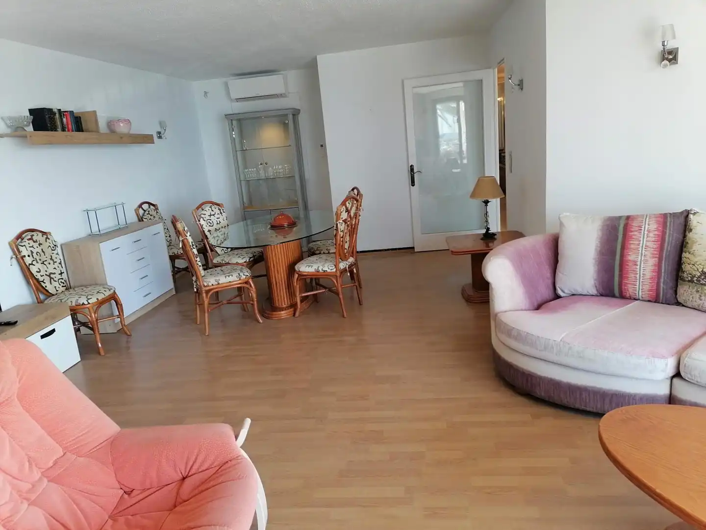 Sala de estar de Apartamento de alquiler en  Palma de Mallorca con Aire acondicionado, Amueblado y Balcón