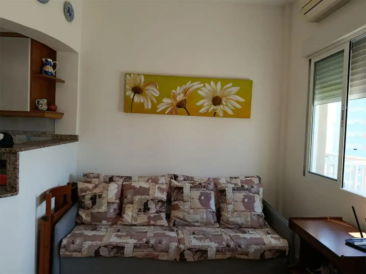 Sala d'estar de Apartament en venda en Cullera amb Aire condicionat