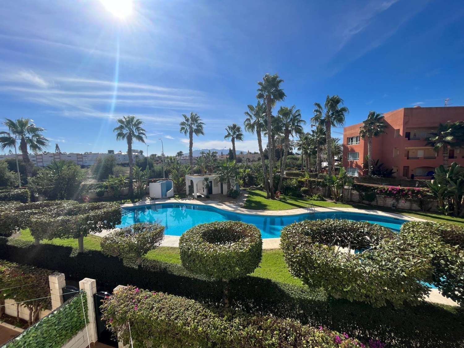 Garden of Flat for sale in Vera  with Air Conditioner, Terrace and Storage room