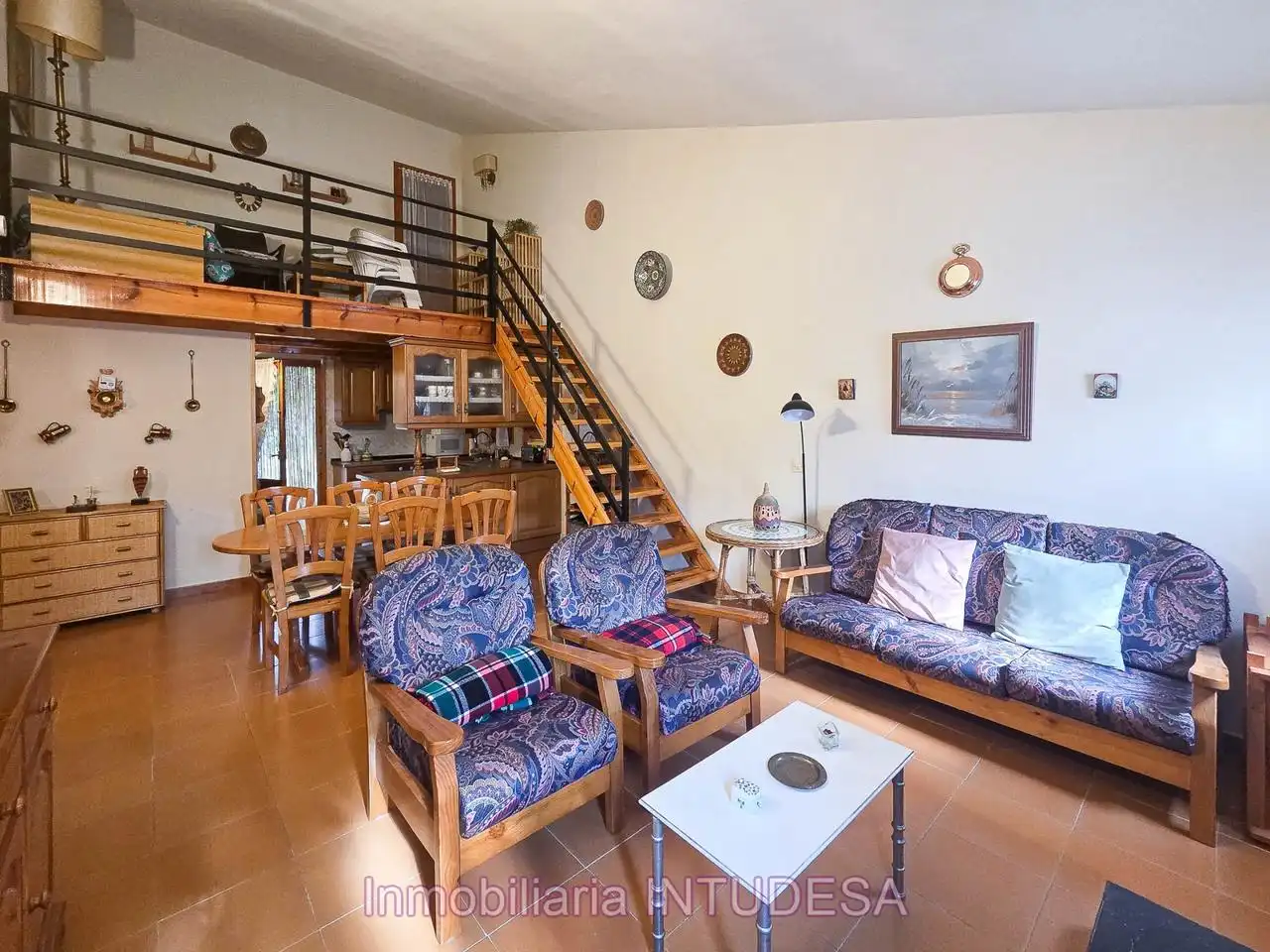 Sala de estar de Casa o chalet en venta en Añón de Moncayo con Terraza