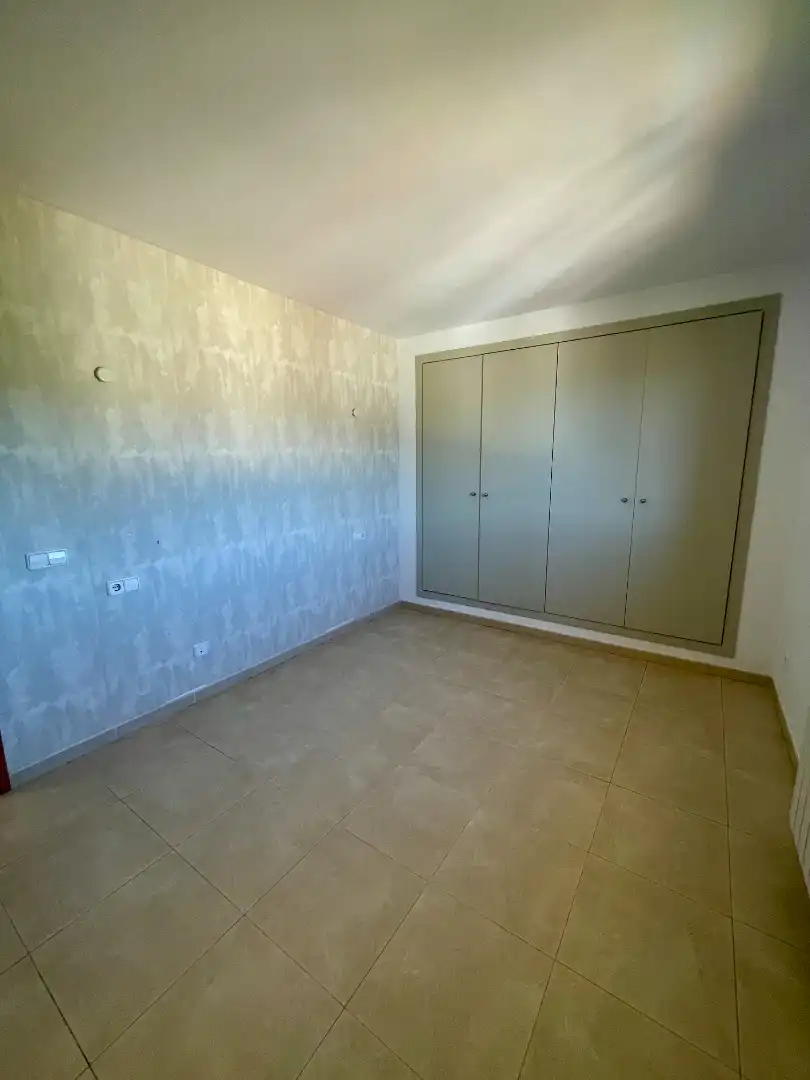 Schlafzimmer von Dachboden zur Miete in Son Servera mit Klimaanlage, Heizung und Terrasse