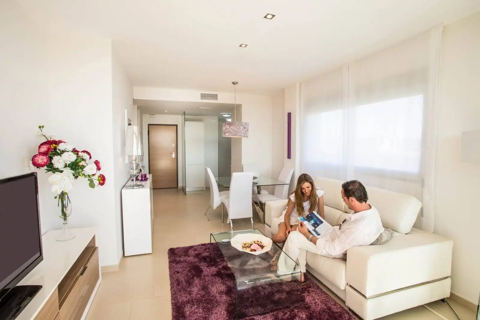 Living room of Apartments for sale in Cartagena  with Air Conditioner and Terrace