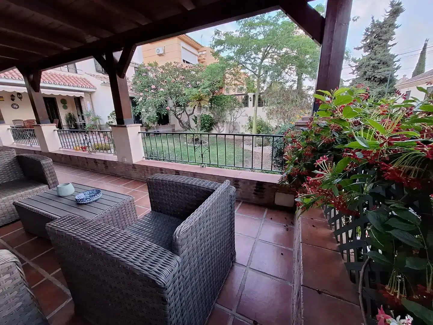 Terrassa de Casa o xalet en venda en Málaga Capital amb Aire condicionat