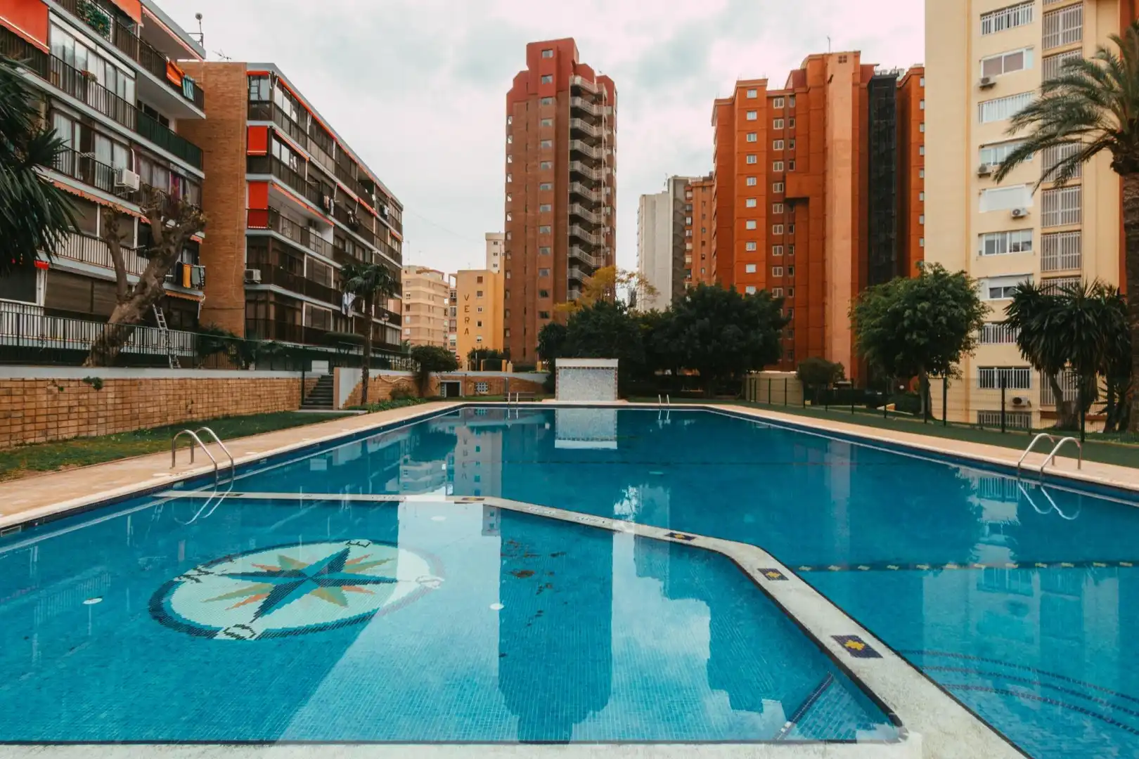 Swimming pool of Duplexes for sale in Benidorm  with Air Conditioner, Private garden and Terrace