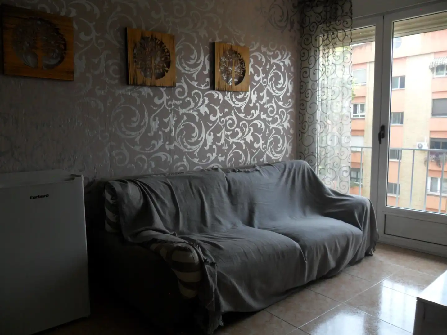 Sala de estar de Piso de alquiler en Granada con Calefacción y Jardín privado