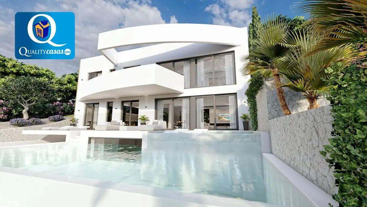 Vista exterior de Casa o chalet en venta en Altea con Aire acondicionado, Calefacción y Terraza