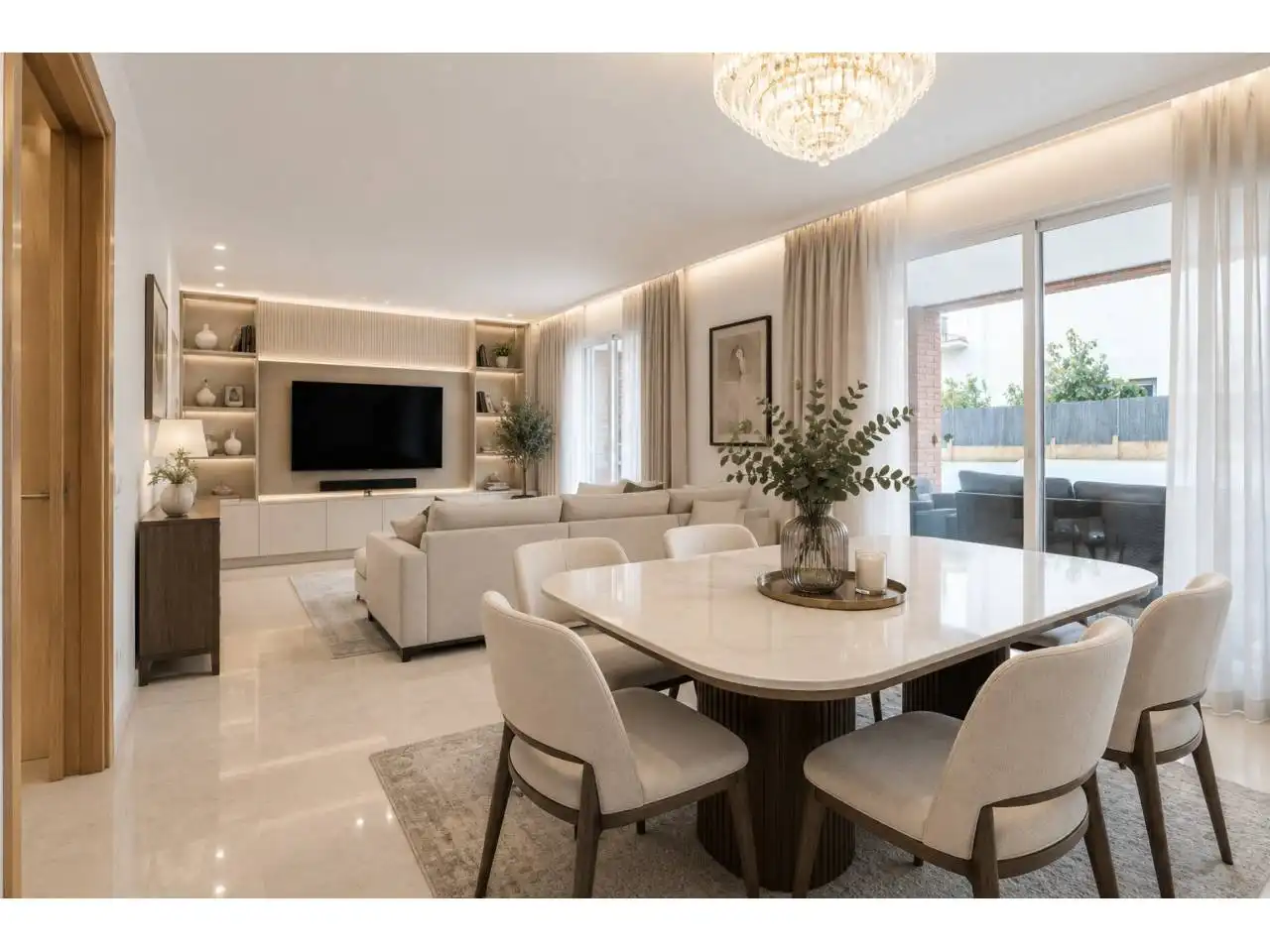 Living room of Houses for sale in El Masnou  with Heating, Private garden and Terrace
