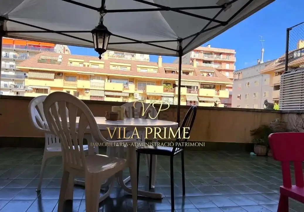 Terrace of Flat for sale in Vilassar de Mar  with Air Conditioner, Heating and Private garden