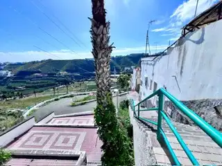 Vista exterior de Casa adosada en venda en Las Palmas de Gran Canaria
