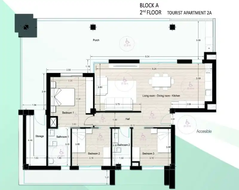 Appartement compact avec piscine à vendre à Los Narejos - Punta Calera, imagen 18