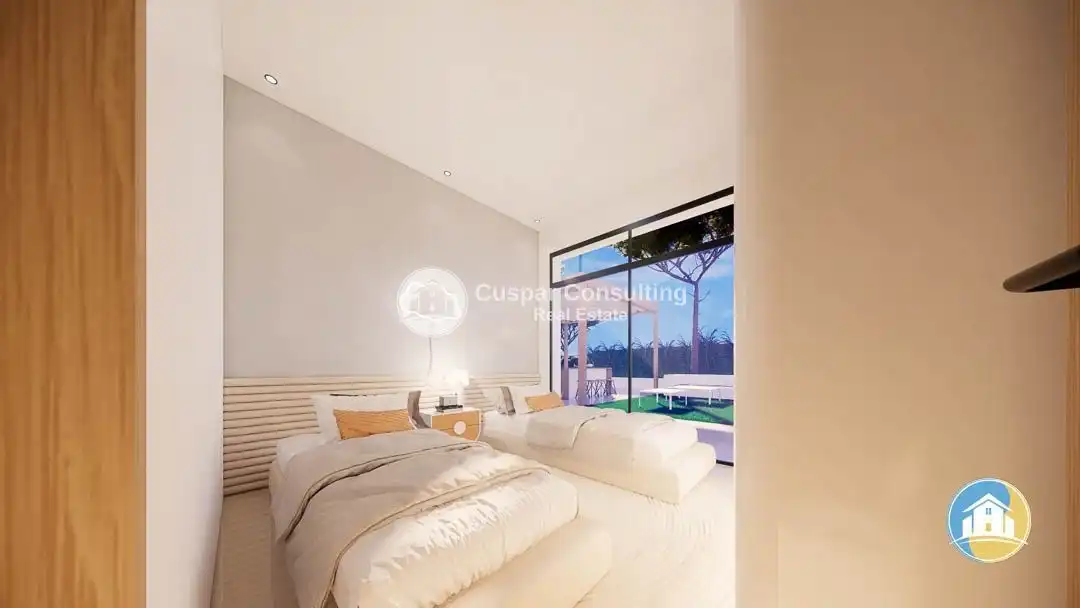 Dormitori de Casa o xalet en venda en Pilar de la Horadada amb Calefacció, Jardí privat i Terrassa