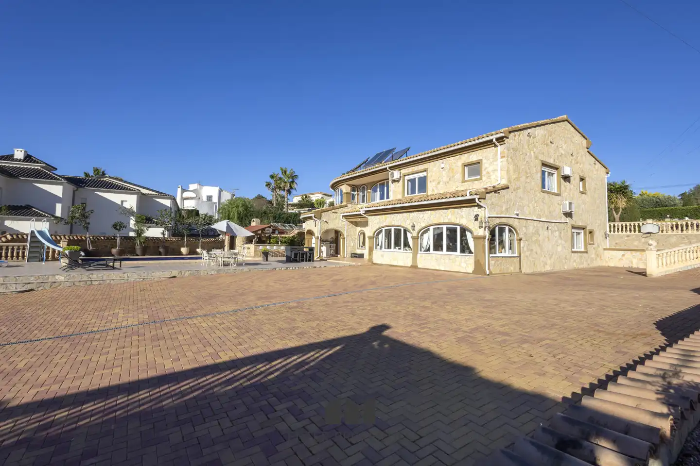 Vista exterior de Piso en venta en Moraira con Aire acondicionado, Calefacción y Piscina
