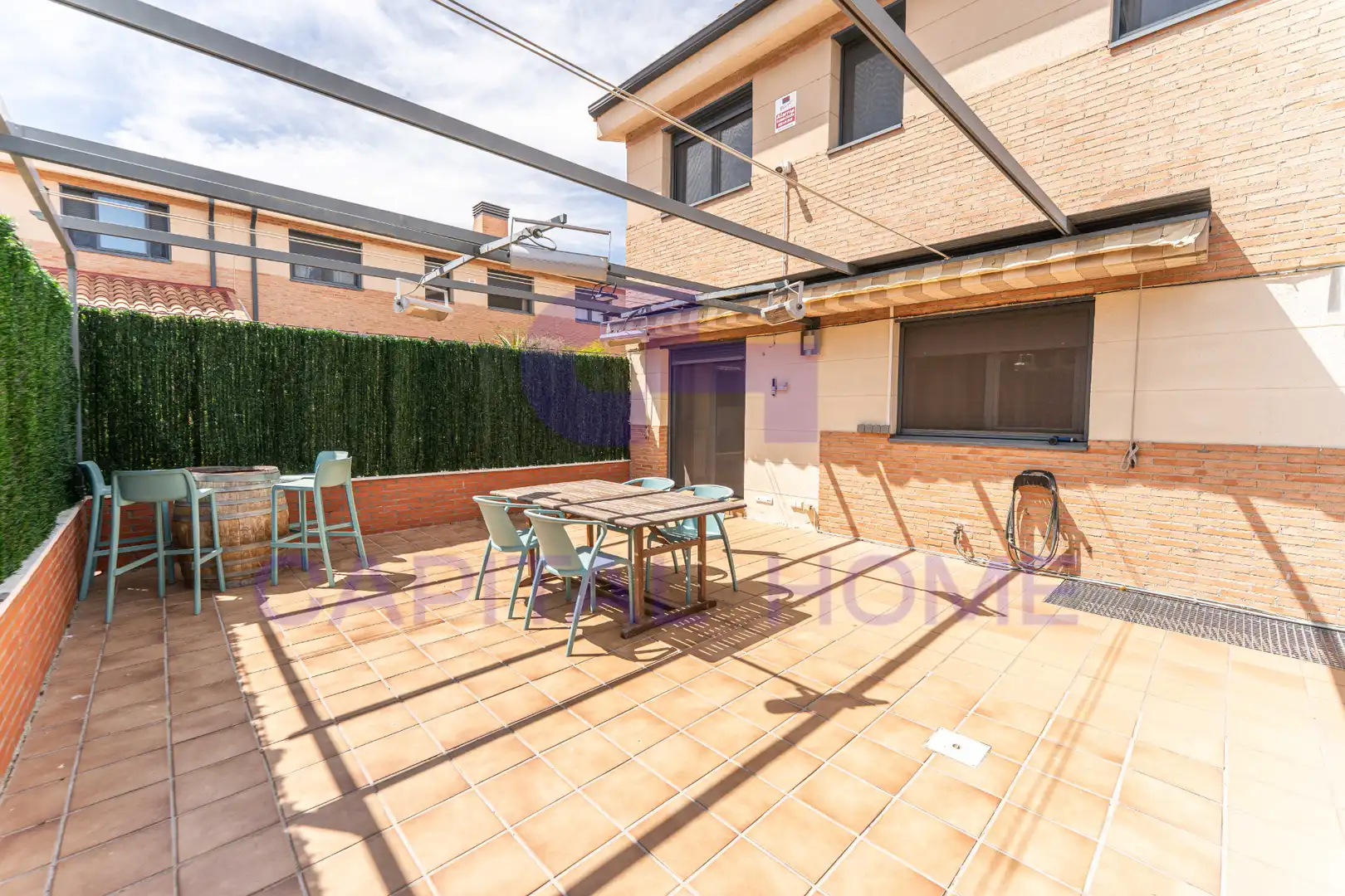 Terraza de Casa adosada en venta en Navalcarnero con Aire acondicionado, Calefacción y Jardín privado