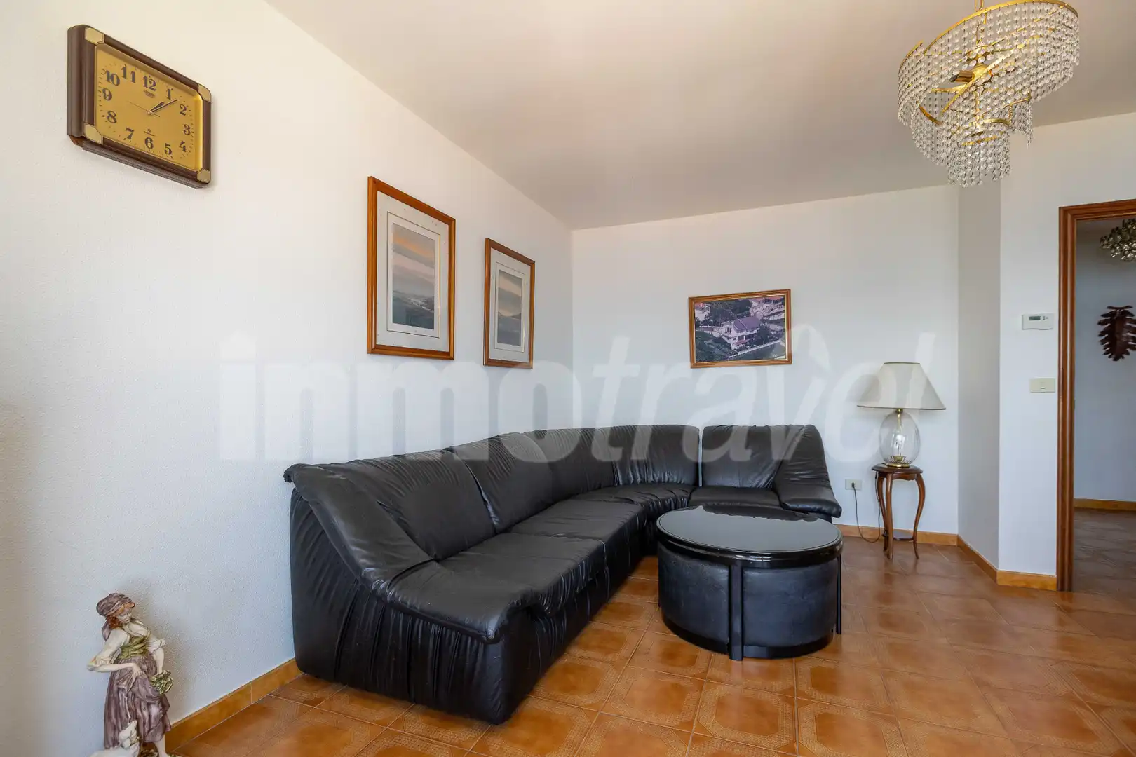 Sala de estar de Casa o chalet en venta en Sanxenxo con Calefacción, Jardín privado y Terraza