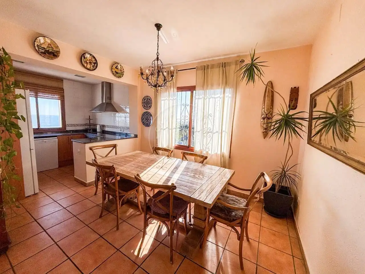 Esszimmer von Haus oder Chalet zum Verkauf in Lloret de Mar mit Heizung, Privatgarten und Abstellraum