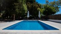 Schwimmbecken von Haus oder Chalet zum verkauf in El Boalo - Cerceda – Mataelpino mit Klimaanlage, Terrasse und Schwimmbad