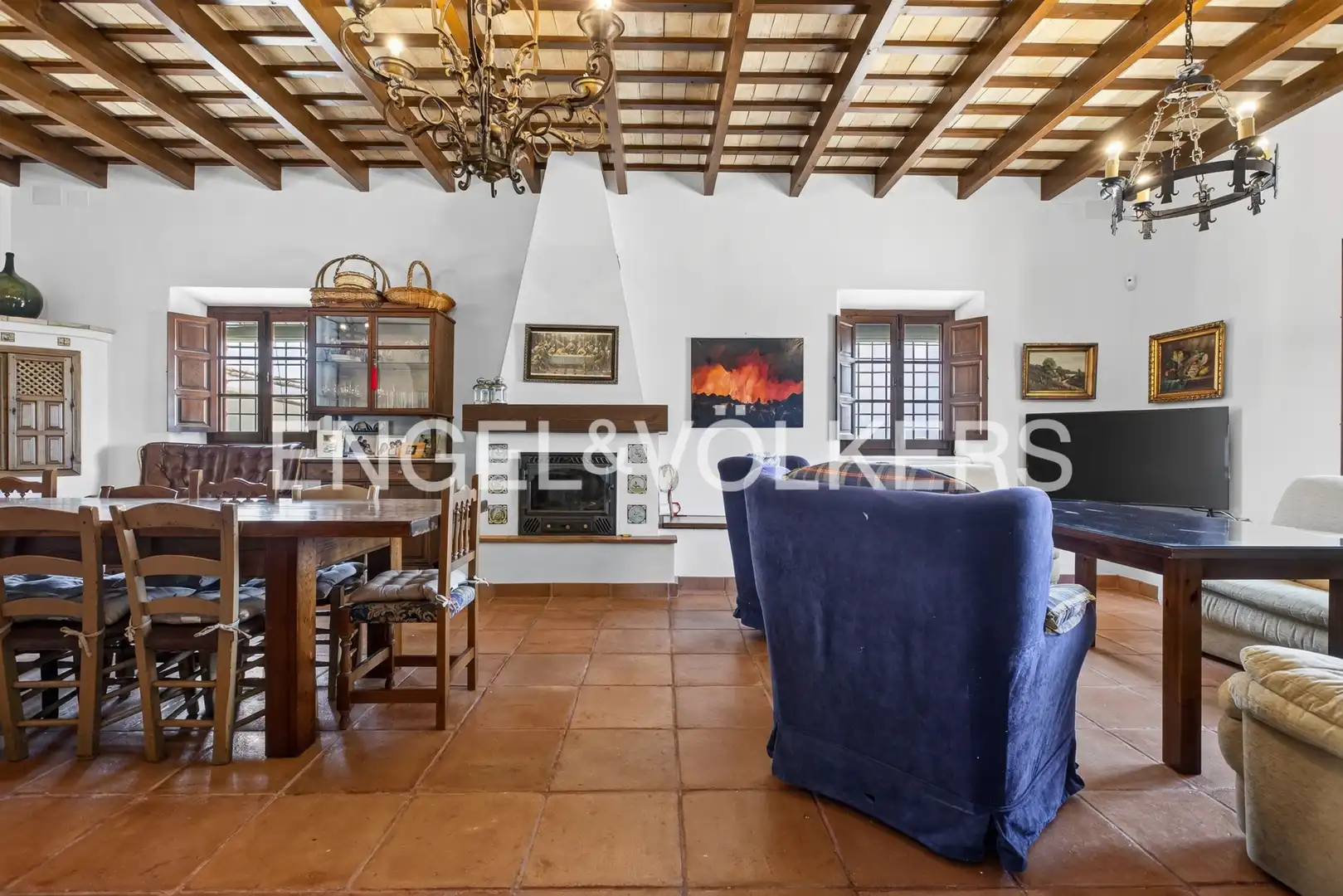 Comedor de Casa o chalet en venta en Osuna con Calefacción, Jardín privado y Piscina