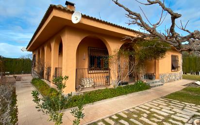 Vista exterior de Casa o xalet en venda en Sax amb Aire condicionat, Calefacció i Jardí privat