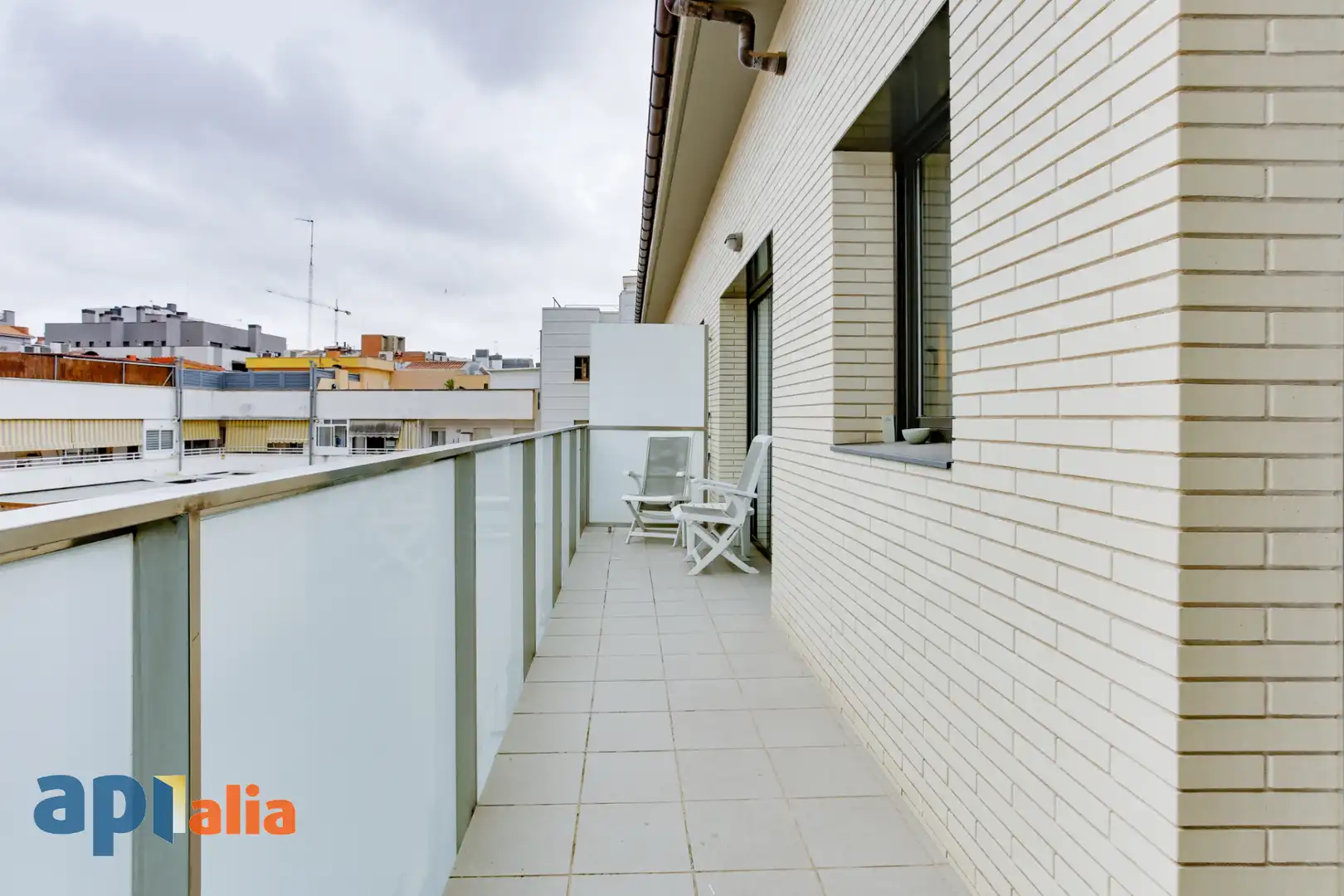 Terrace of Duplexes for sale in Esplugues de Llobregat  with Air Conditioner, Heating and Storage room