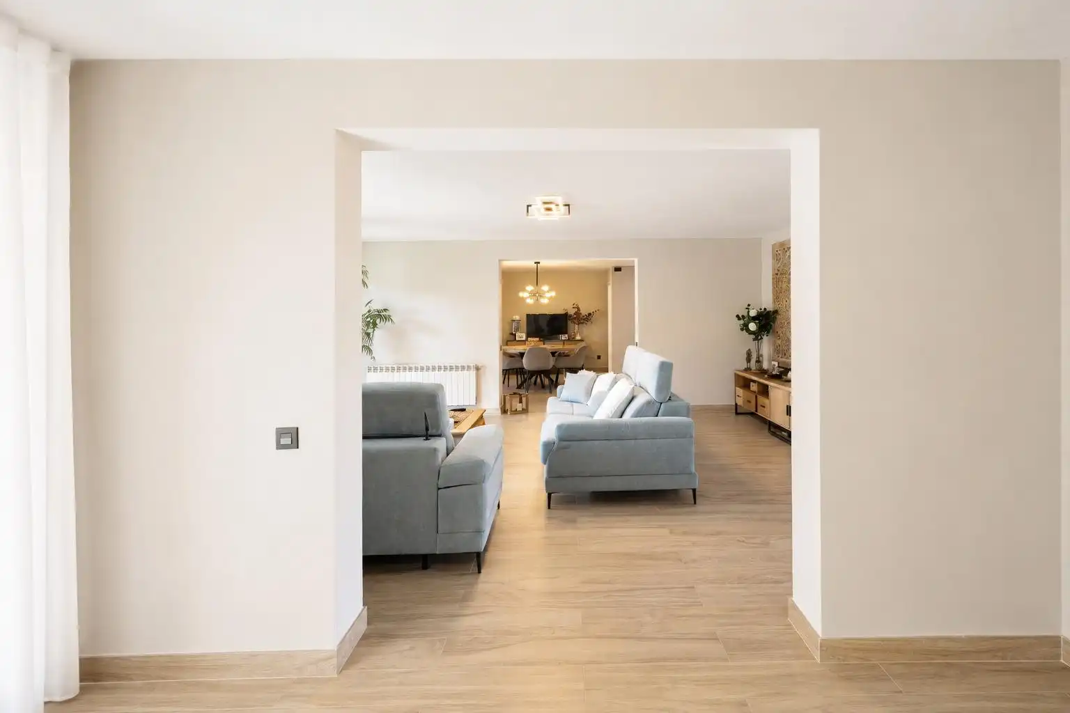 Living room of Detached homes for sale in Galapagar  with Heating, Private garden and Community pool