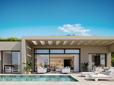 Xalet amb piscina en venda a Montemayor - Marbella Club