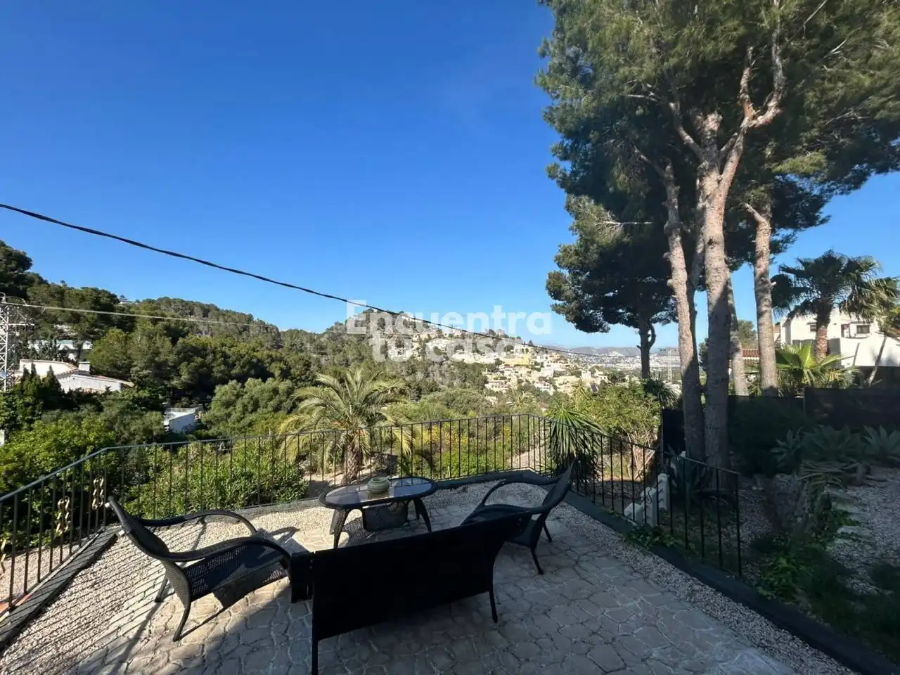 Vista exterior de Casa o xalet en venda en Benissa amb Calefacció, Jardí privat i Terrassa