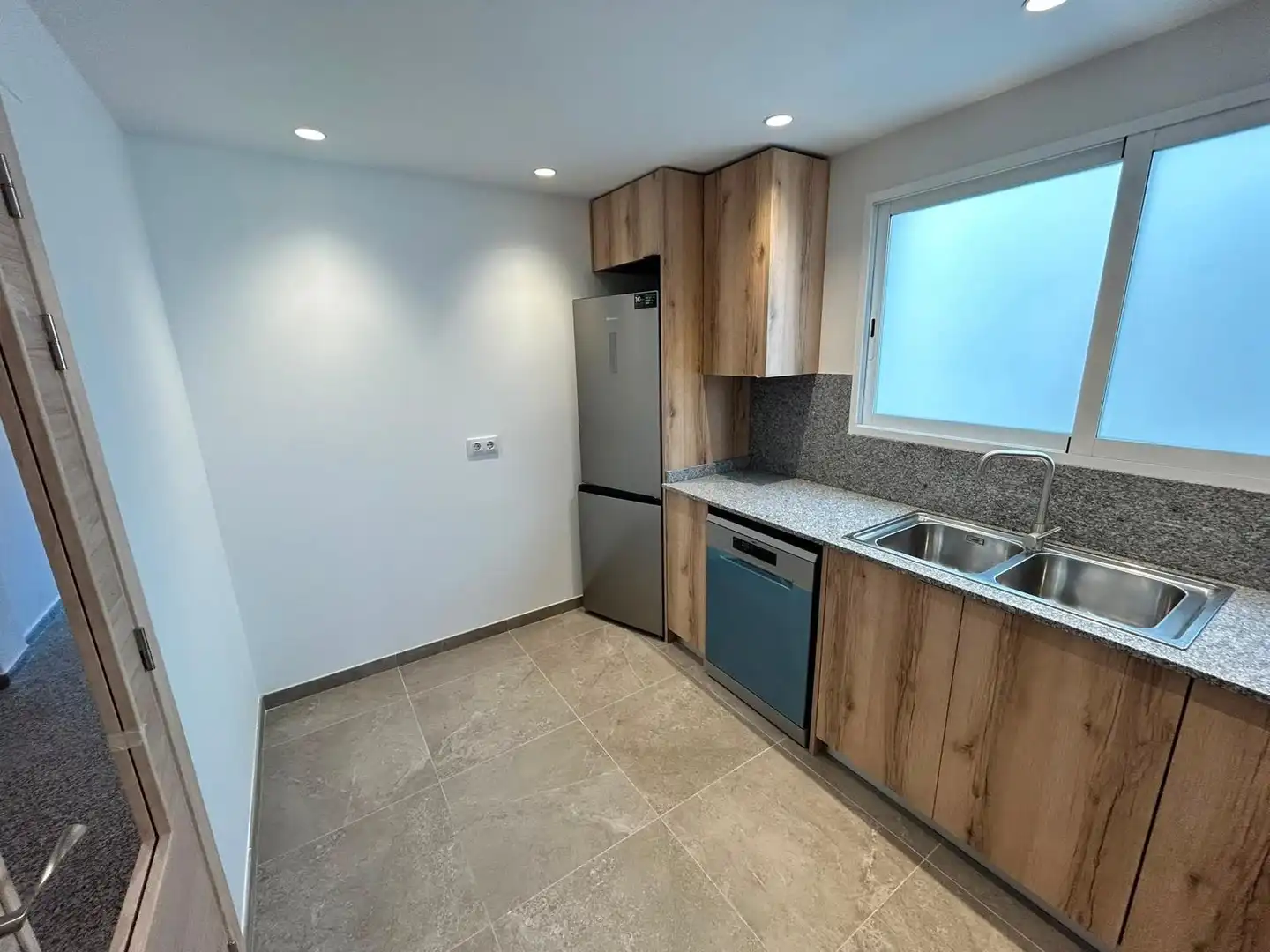 Küche von Wohnung zur Miete in Valencia mit Balkon