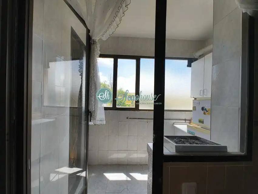 Küche von Wohnung zum Verkauf in Segovia mit Heizung, Parkett und Terrasse
