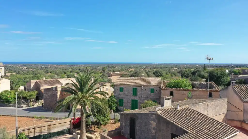Vista exterior de Casa o xalet en venda en Santanyí amb Aire condicionat, Calefacció i Piscina
