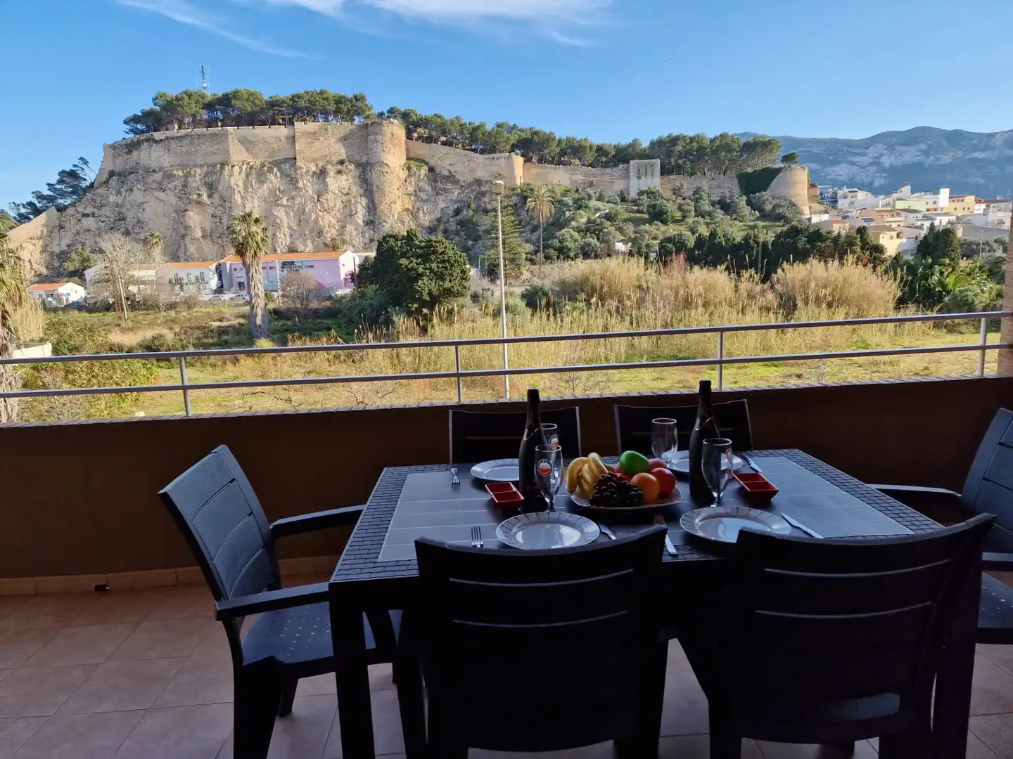 Terrasse von Wohnungen zur Miete in Dénia mit Klimaanlage, Heizung und Terrasse